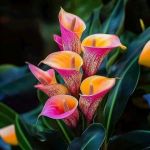 Калла Оникс купить по цене от 450р. в интернет-магазине «Посадика» с доставкой почтой в в Гаджиевое и по всей России – [изображение №1].